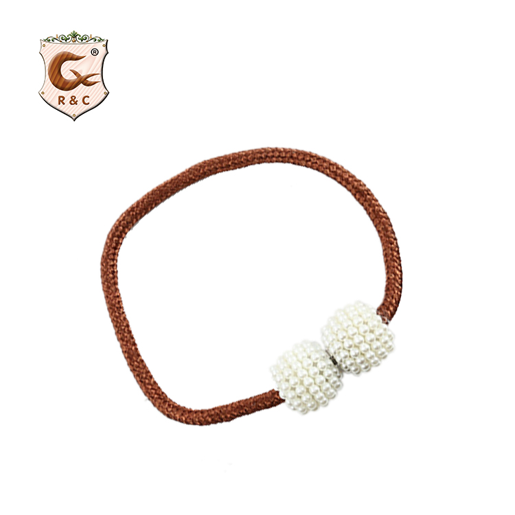 Factory Custom Pearl Buckle Curtain Magnetic Curtain Tieback