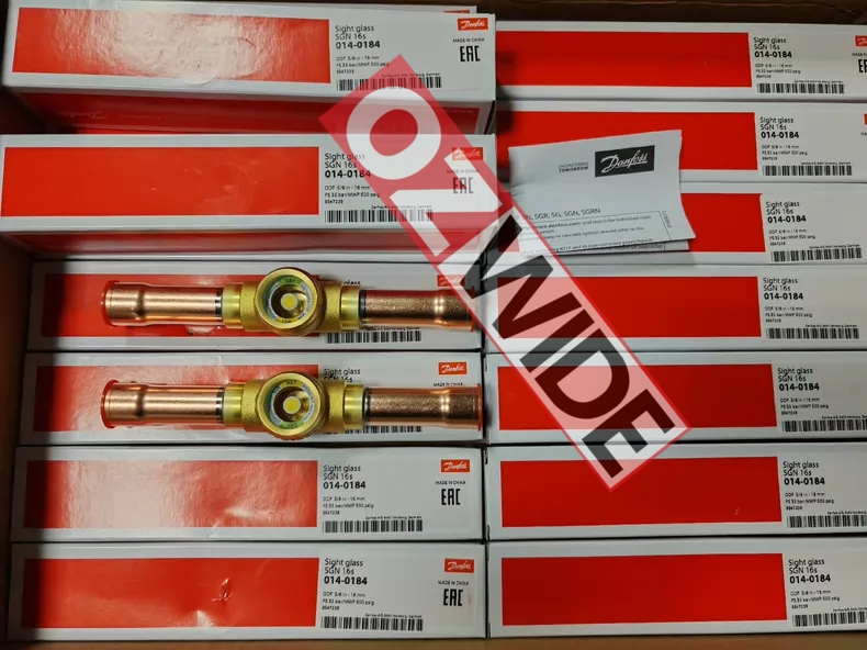 Danfoss 014-0047 Sgi19s Sight Glass Solder Flare ODF Refrigeration Cold Room