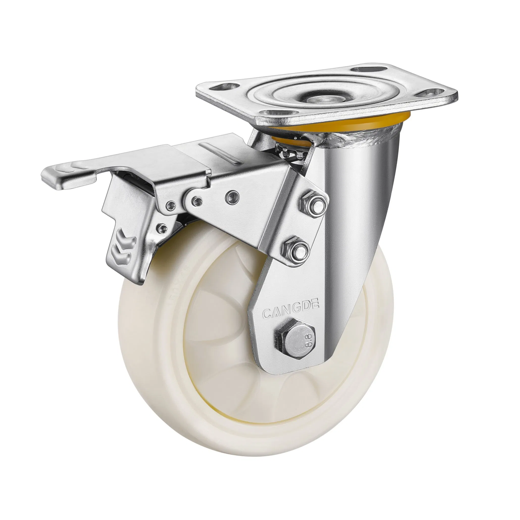 Hot Sales Heavy Duty Caters Wheels PP Wheels Industrial Top Plate Swivel Caster Wheel