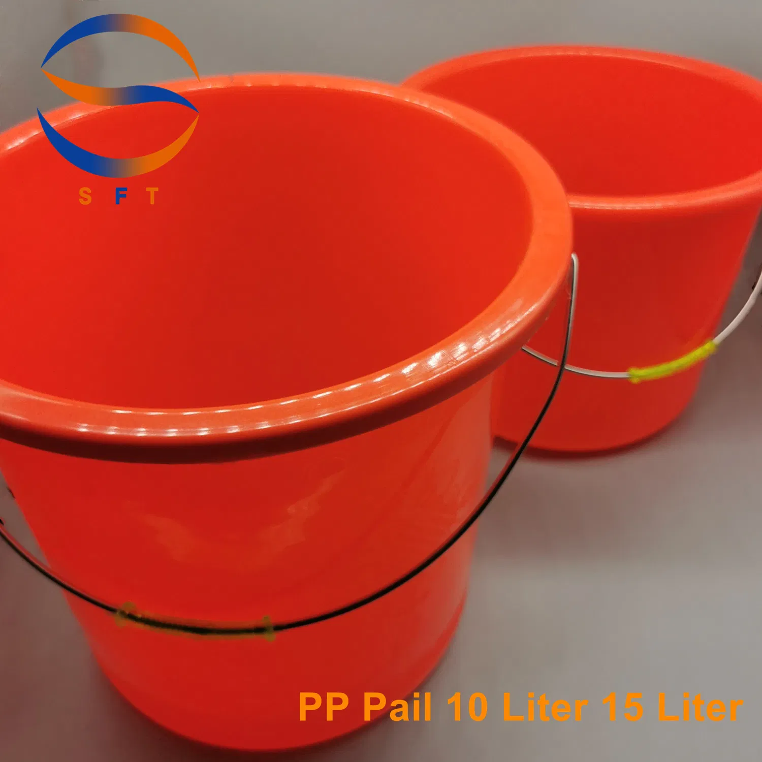 10 Liter Plastic PP Resin Pail Bucket Barrel for FRP Industry