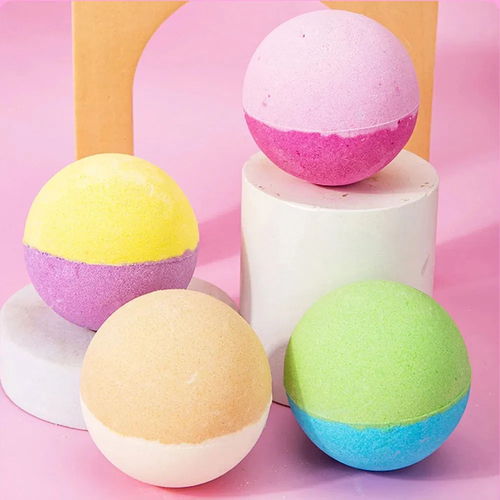 OEM Factory Hot Selling Private Label New Arrival Gift Set Rose Bath Bomb