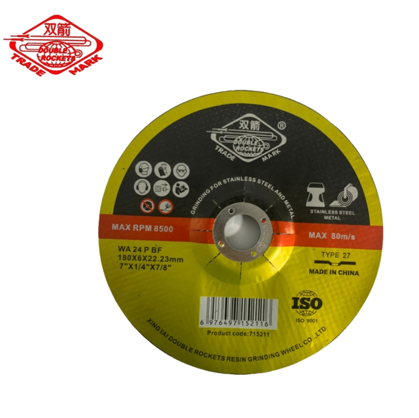 Отрезной круг 7 дюймов для металла, 180x6x22.23 мм