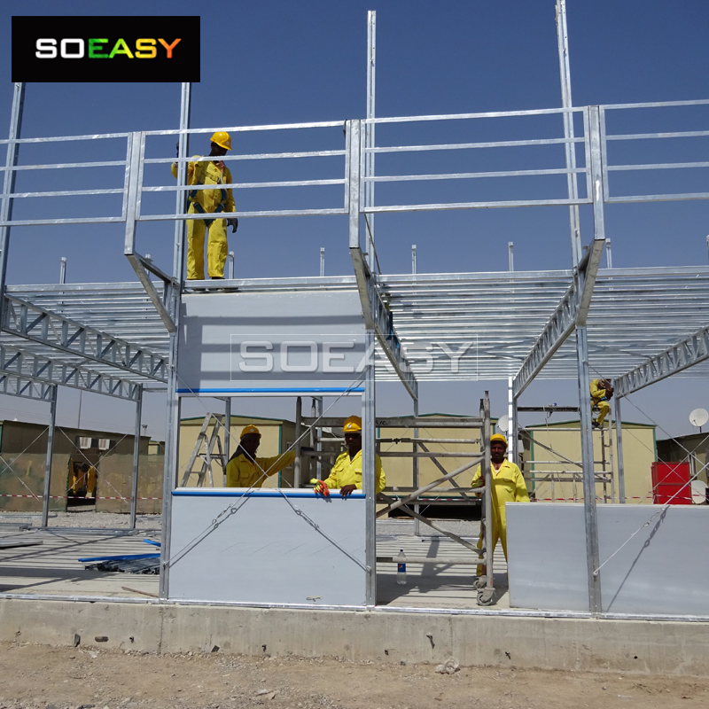 Dormitories Labor Camp Modular Prefabricated Apartments Building Prefab House with Good Service