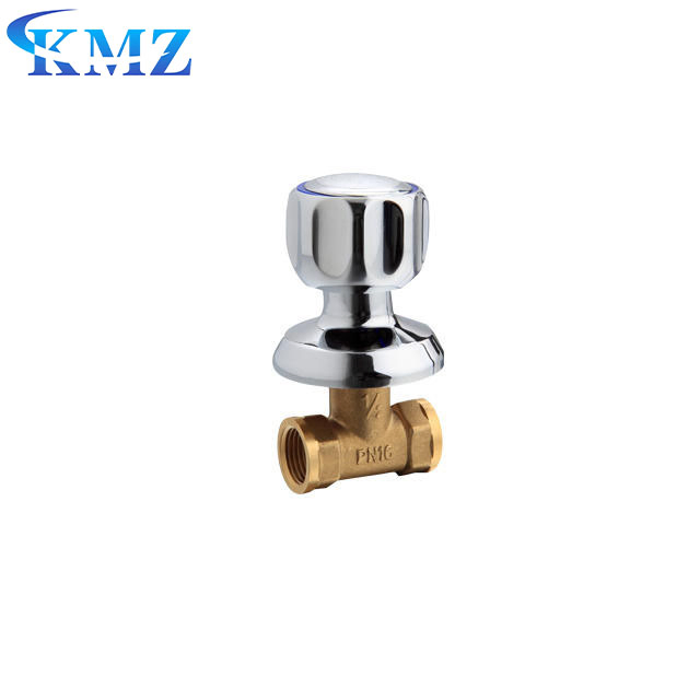 Factory Wholesale High Quality Custom Size Manual Adjustment Brass Ball Cock Valve Angle Stop Valve OEM/ODM