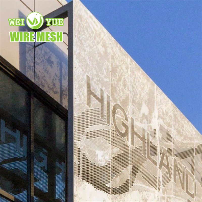 Galvanized Square Perforated Sheet Stainless Steel Sheet Decoration Metal Building Material Perforated Metal Mesh Panels