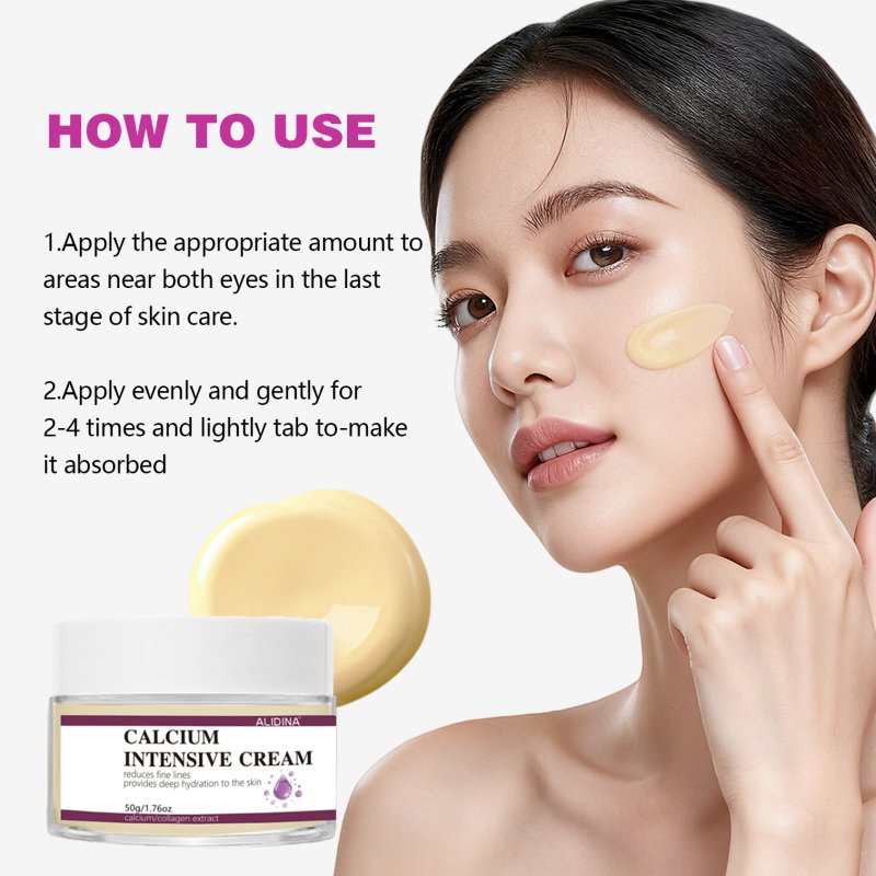 Calcium Facial Serum Cream Set Skin Barrier Repair Calcium Skincare Skin Daily Moisturizing Firming Elasticity All Skin Types G