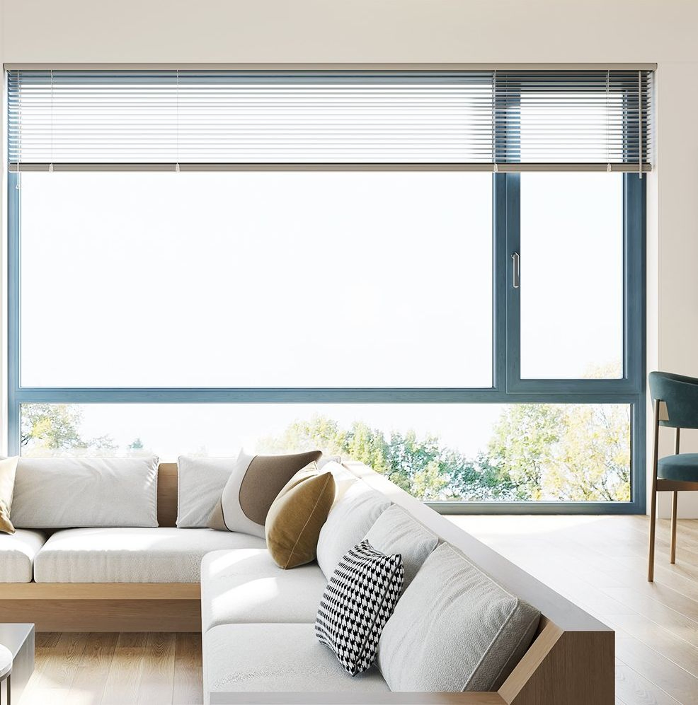 Energy Saving Wood-Aluminum Composite Windows with Double Glazing Argon Gas for Hotel