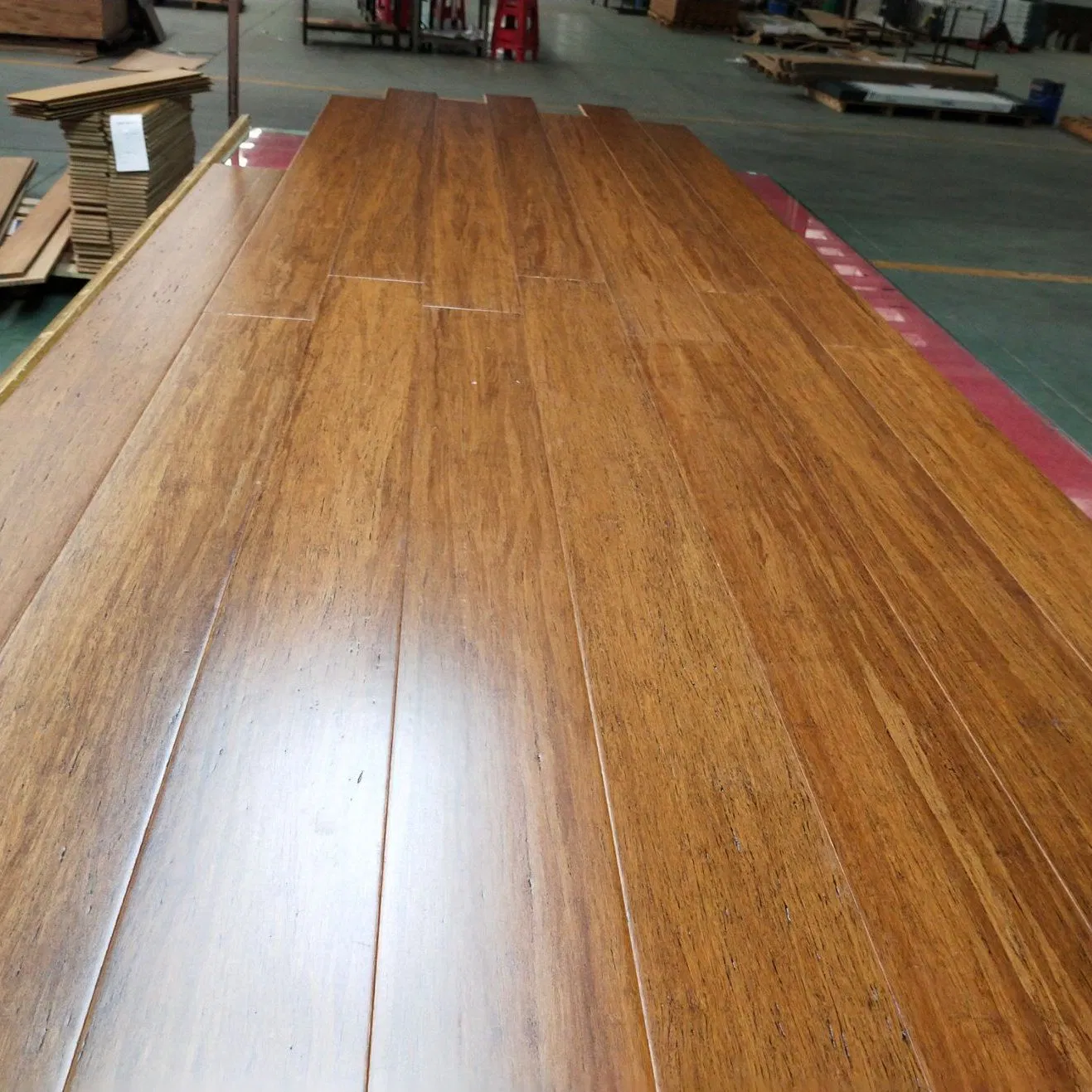 Водостойкий бамбуковый паркет Coffee E0 Strand Woven