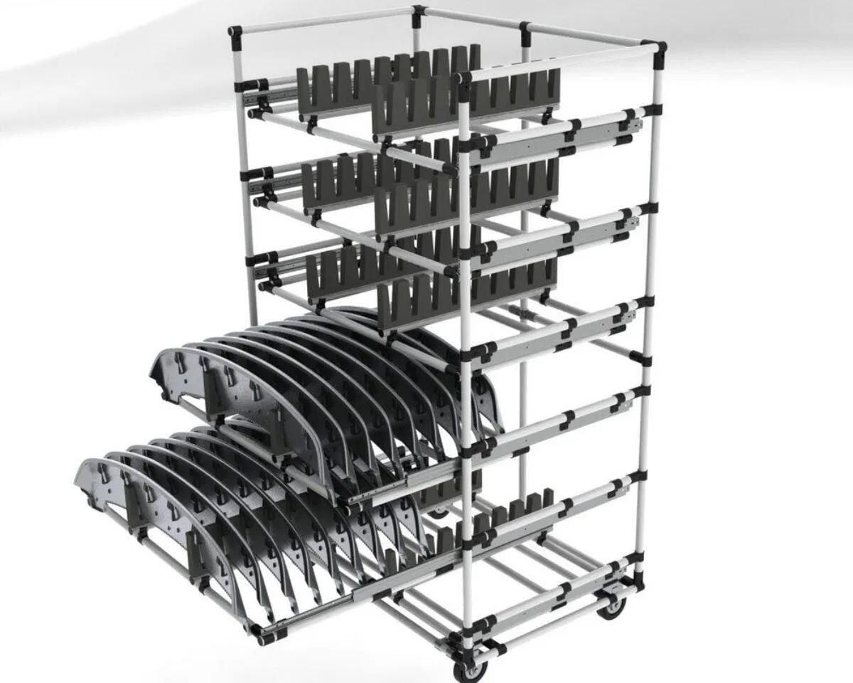 Pipe Joint System for Storage Rack Pipe Rack industrial Cart Transfer Tollery