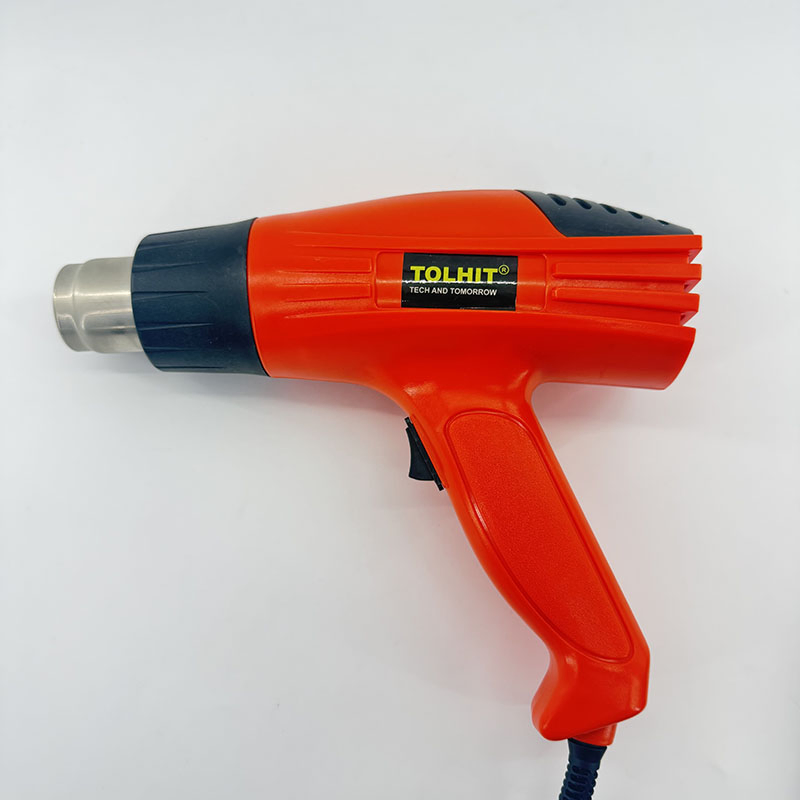 Tolhit 2000W Portable Electric DIY Industrial Digital Adjustable-Temperature 300-500c Hot Heating Gun