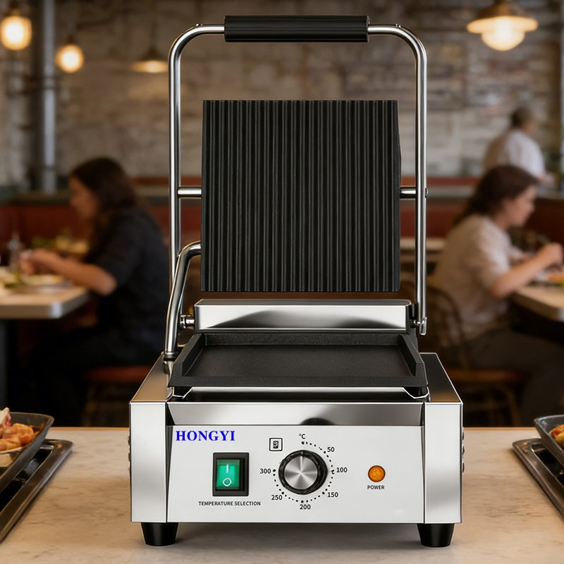 Steak Plate Furnace with Grill Net for Barbecue Restaurant