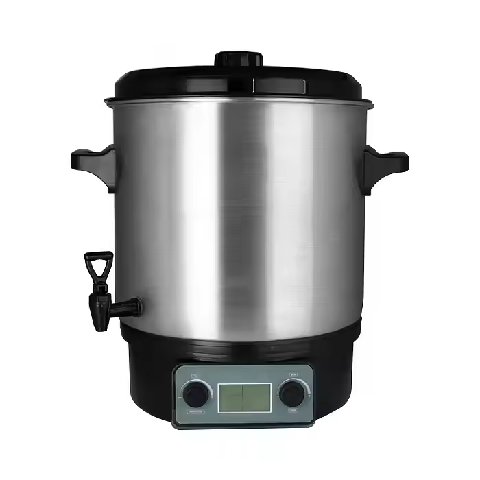 Commercial Preserving Cooker Stainless Steel Jam Warming Urn Controlled by Thermostat