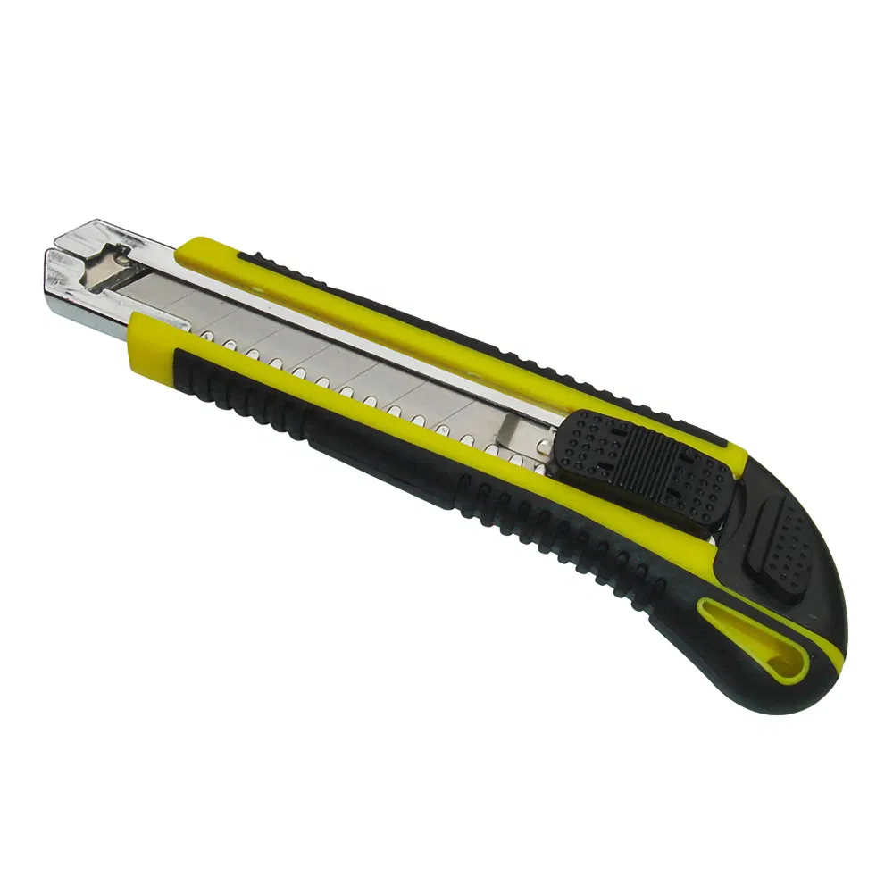 5PCS Blade Comfortable Utility Knife with Steel Lock