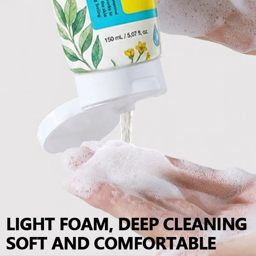 Natural Amino Acid Facial Cleanser Refreshing Oil Balance Purifying Pores Moisturizing Skin