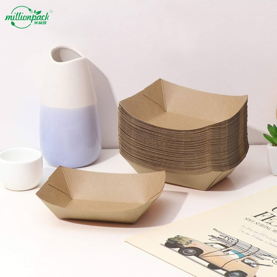 Food Grade Packaging Tray Paper Bowl for Everyday Use and Sustainable Business