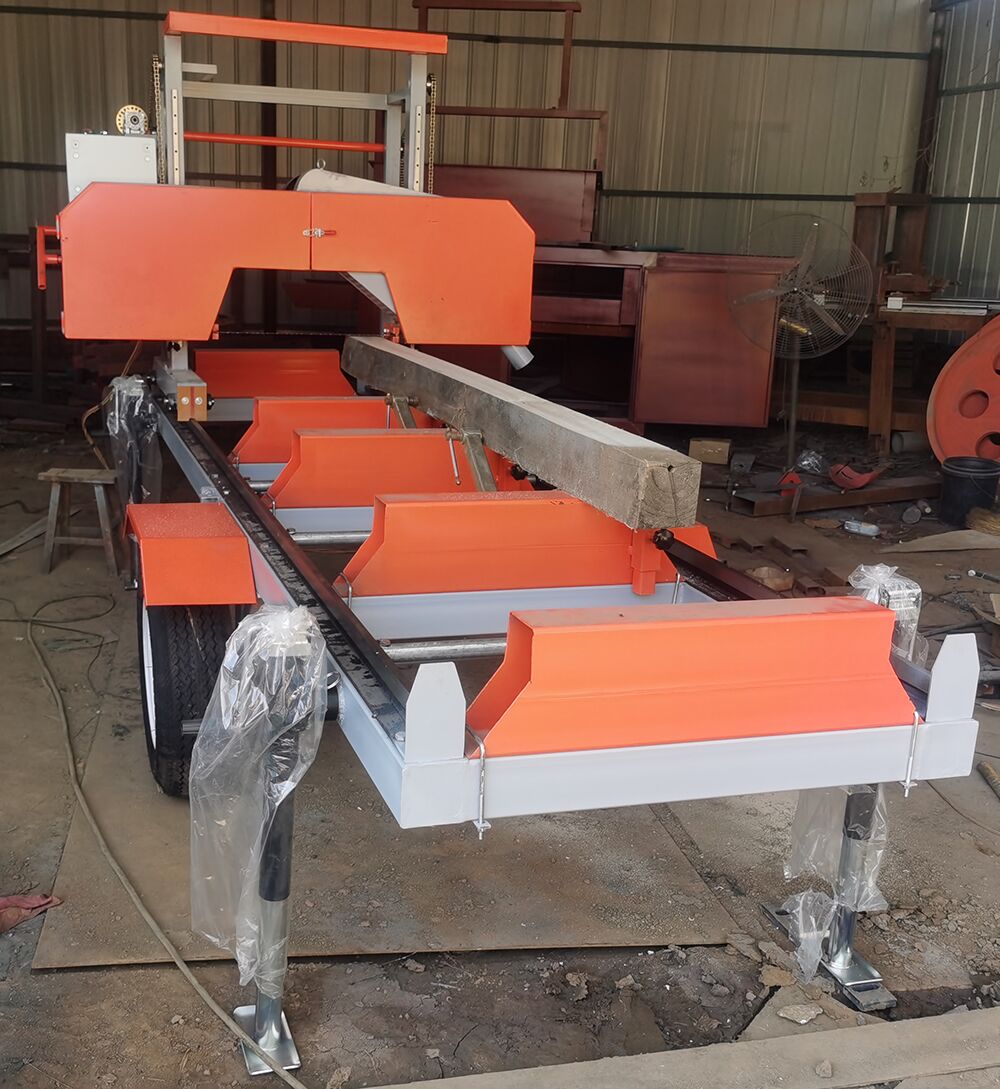 Пилорама ленточная автоматическая портативная