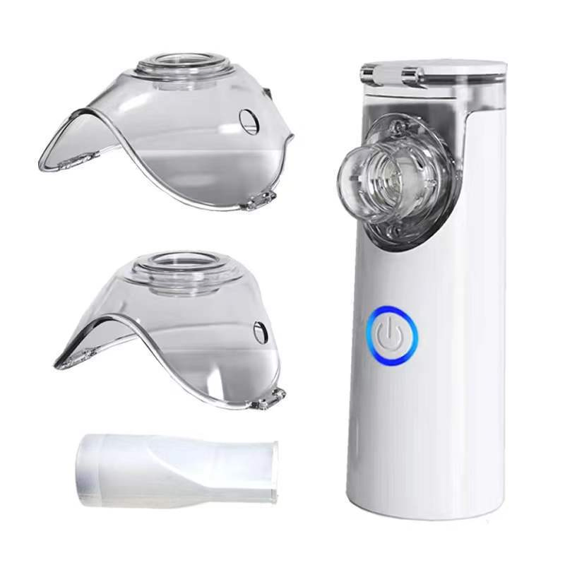 Portable Inhaler Ultrasonic Mesh Nebulizer Cough Drug Atomizer Evaporator Nebulizer