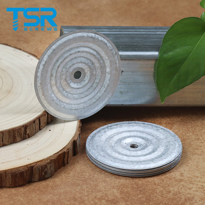 2" Barbed Round Hook Plate Roofing Plates for Tpo/PVC Waterproofing Membrane