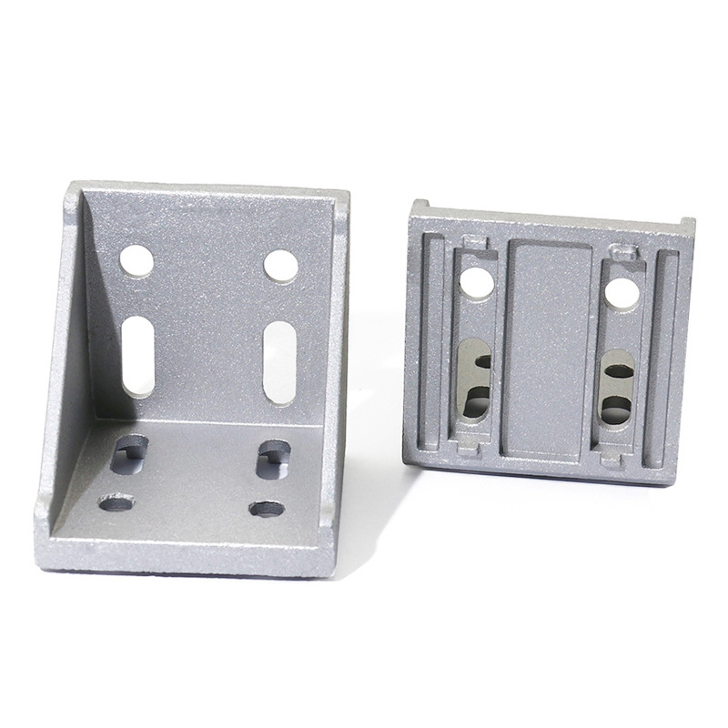 Slot8 Slot10 Aluminium Profile 90 Degrees Corner Connector Angle Bracket