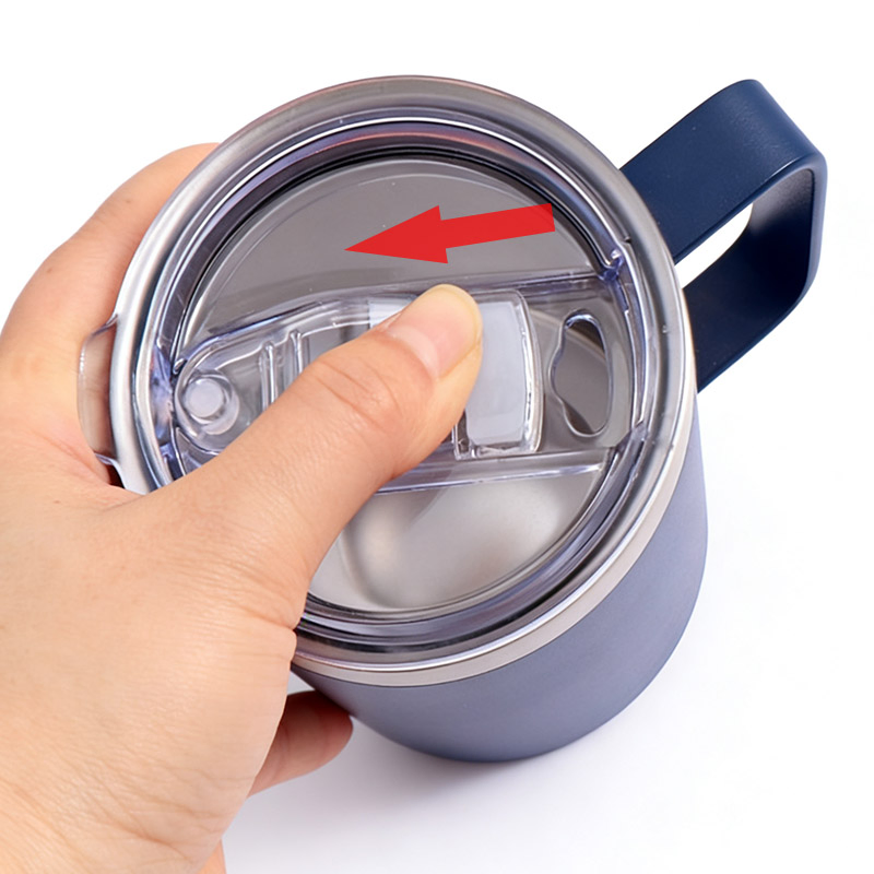 Foska Good Quality 350ml Blue Thermos Cup for Daily Use