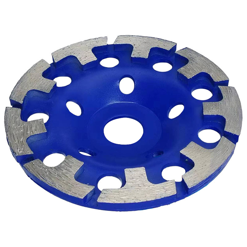 Customized T-Shaper Diamond Cup Concrete Stone Polishing Grinding Wheel