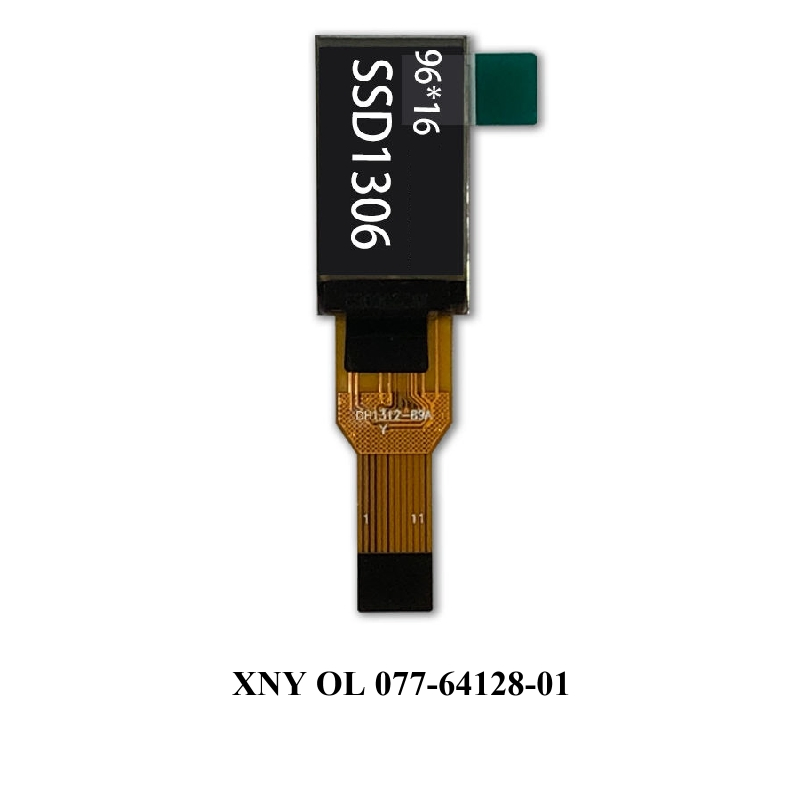 Монохромный OLED дисплей 0.77 дюйма, 64x128 точек, SSD1312