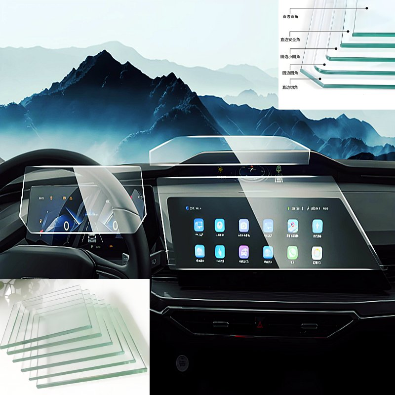 Wide Viewing Angle Camera Lens Protection Screen Tempered Glass