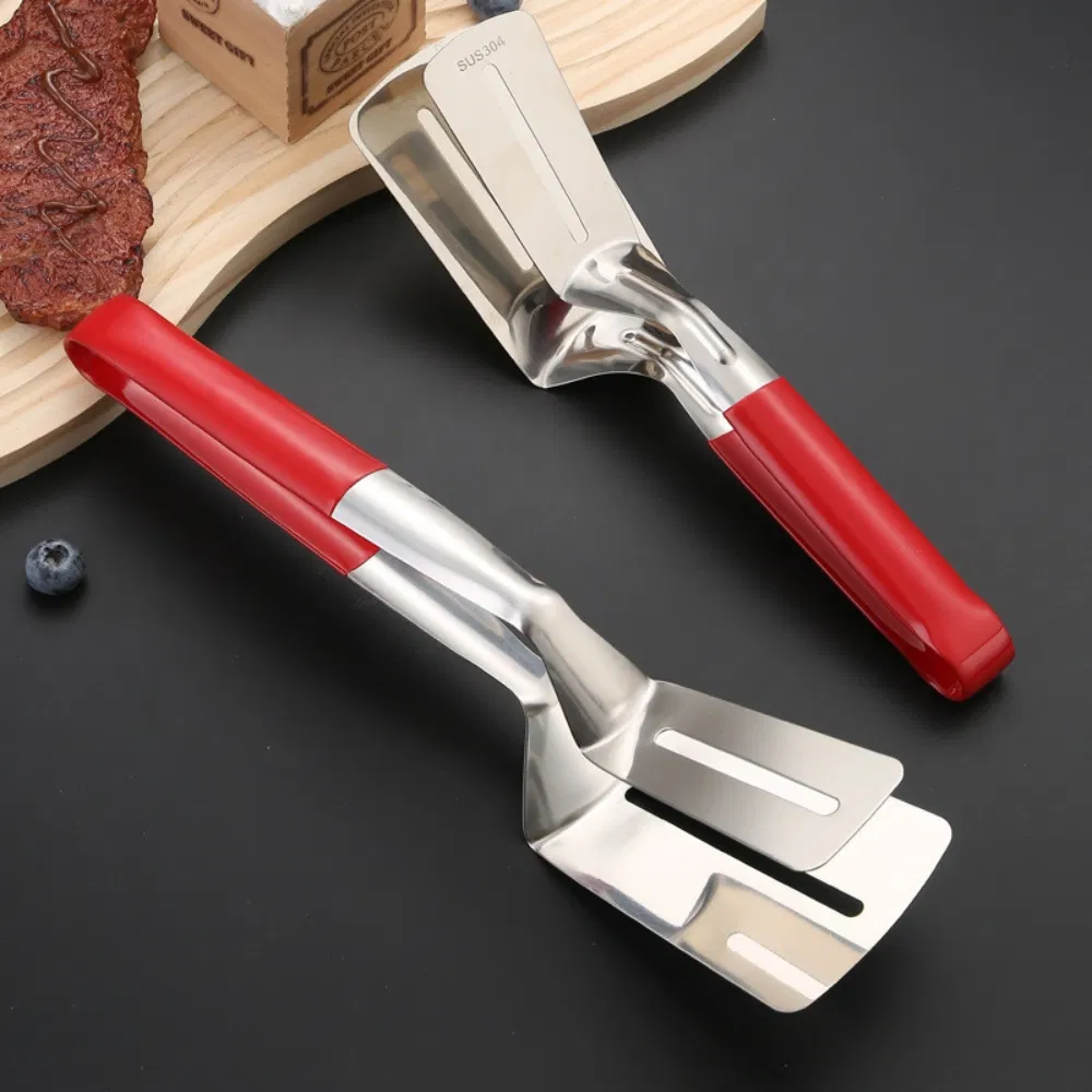 Multifunctional Steak Clip Frying Shovel BBQ Tongs Frying Fish Spatula Mi25748