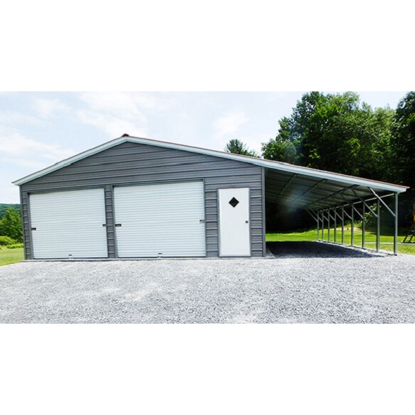 SC185 Prefab shed steel structure building portable car garage