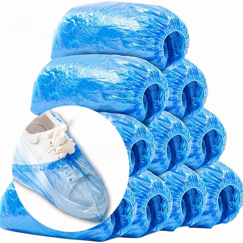 Disposable PE Shoe Cover for Indoors/Housework/Visiting/Decorating