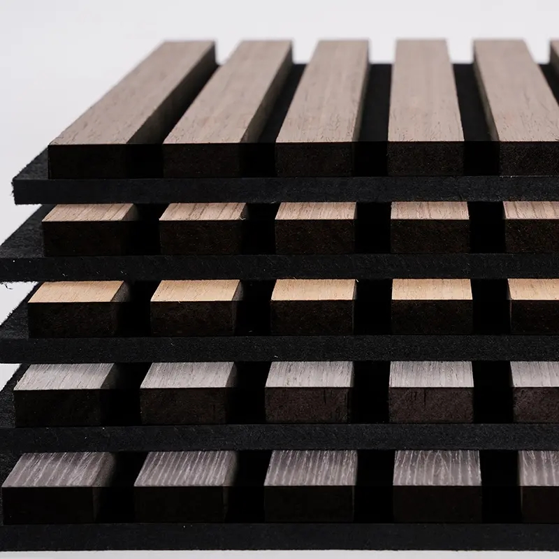 Auditorium Surface Perforated Wood Sound Absorption Sheets Music Studio Acoustic Panels for Wall and Ceiling