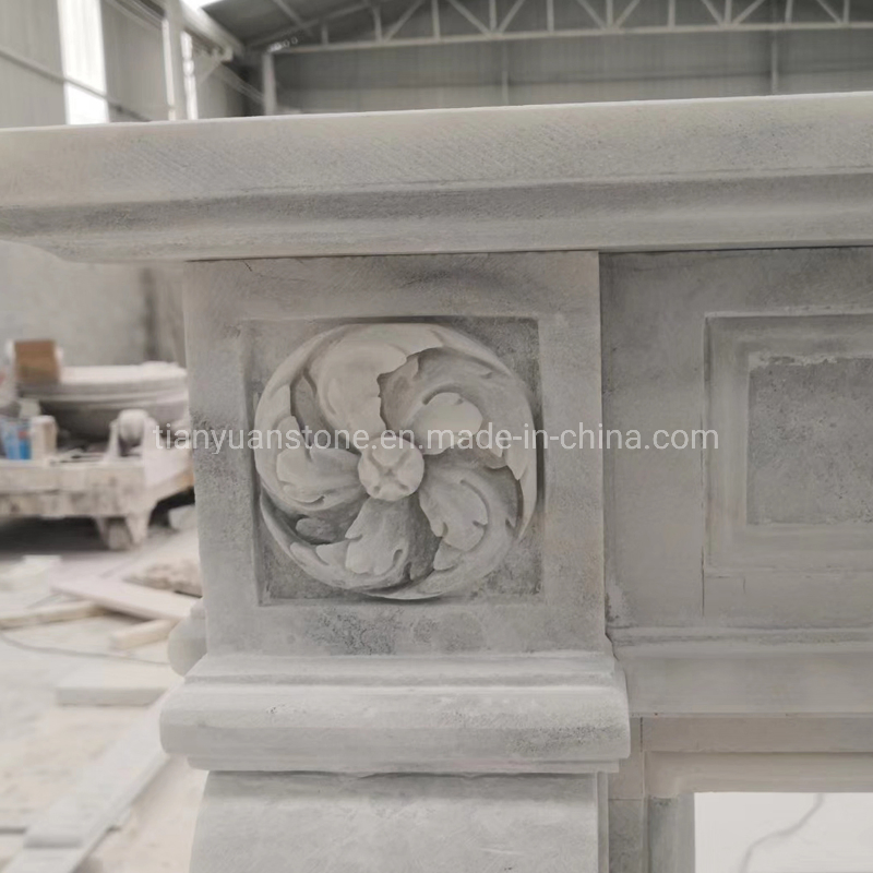 Home Decoration Cultured Marble Fireplace & Cheap Stone Fireplace & Marble Fireplace Mantel