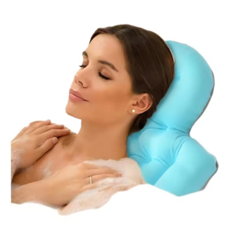 Promotional High Satisfaction Soft Non-Slip Suction Cups Full Body Bath Pillow