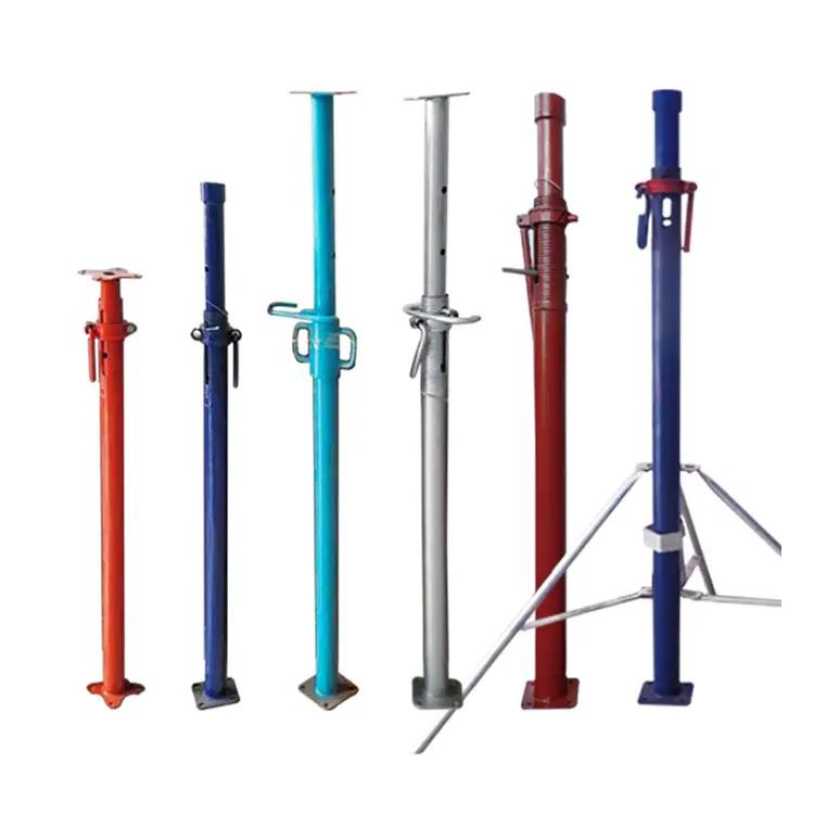 Formwork Vertical Shores Props Mild Steel Adjustable Prop Steel Scaffolding Prop