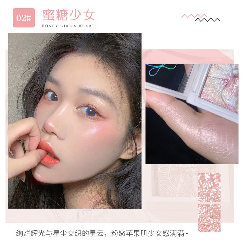 Nv322 Four Colors of Novo5347 Bow Transparent High Gloss Powder Have Stock