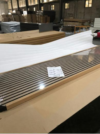 Noise Reduction Wood Slat Sound Absorption Board