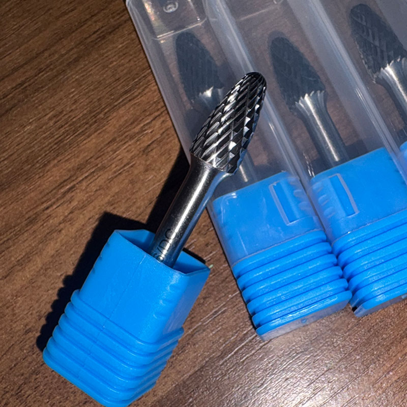 Твердосплавная фреза F-типа 6мм, хвостовик 3мм