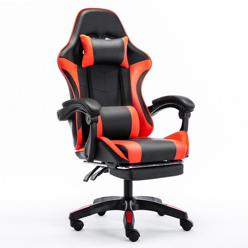 Reclining Gaming Chair Adjustable 360 Degree with Footrest