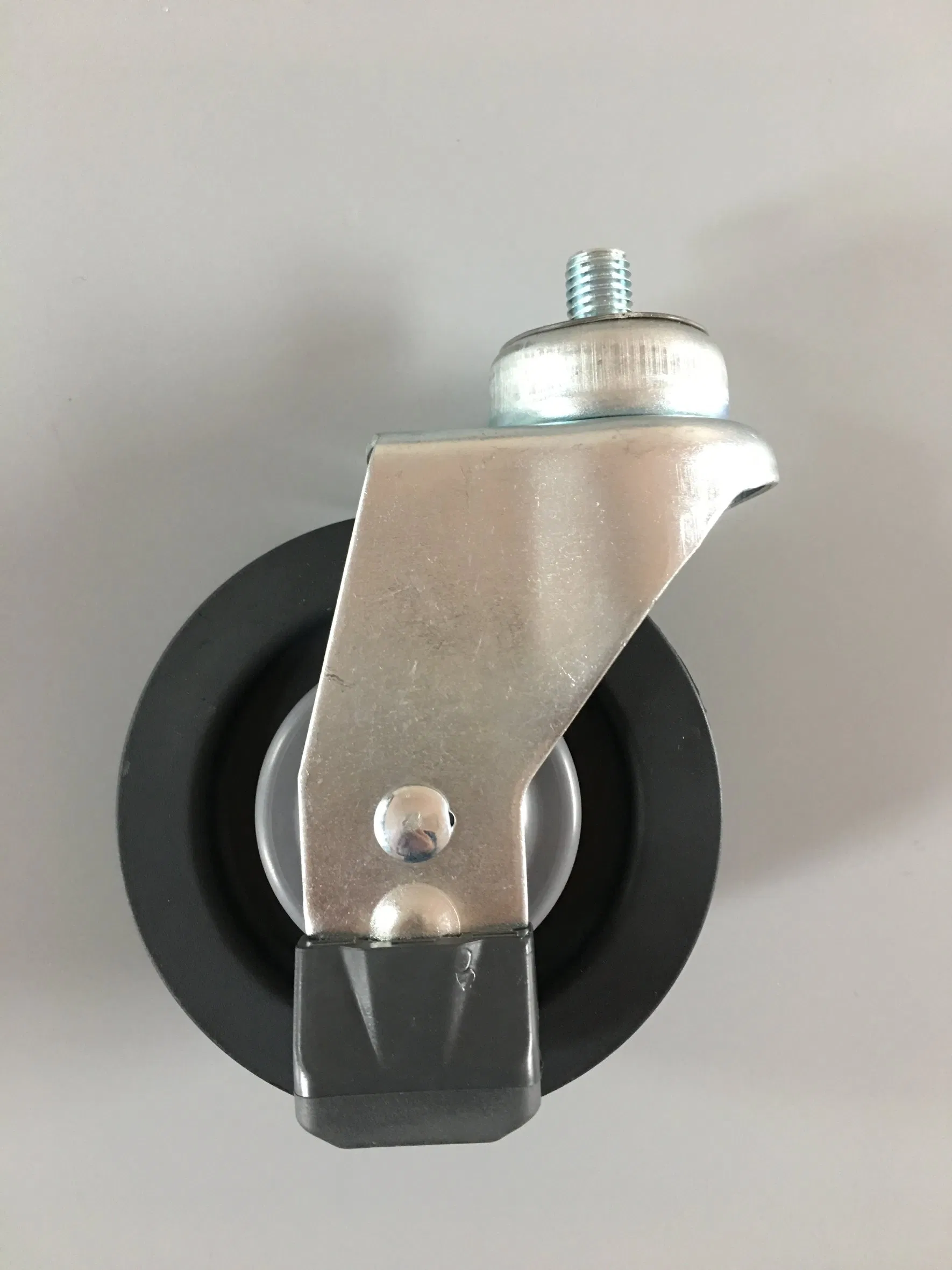 125mm Elevator Castor Polyurethane with Single Ball Bearing for Shopping Trolley