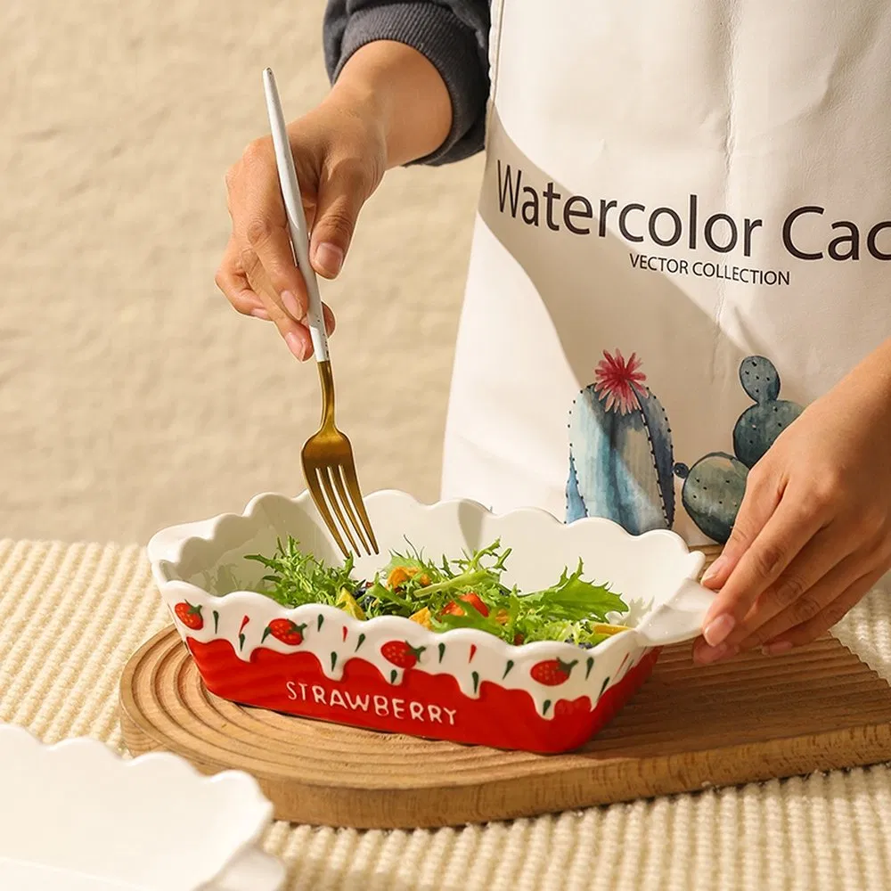 Strong Load Bearing Capacity Non Toxic Luxury Ceramic Plates for Banquets