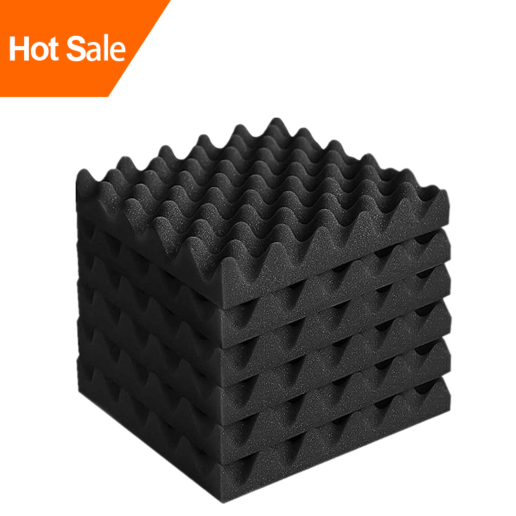 Sound Absorption Panels Manufacturer Fireproof Industrial Acoustic Egg Crate Foam