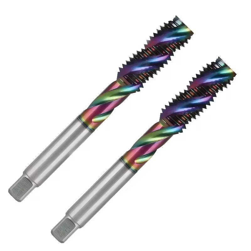 Метчик спиральный из быстрорежущей стали для алюминия