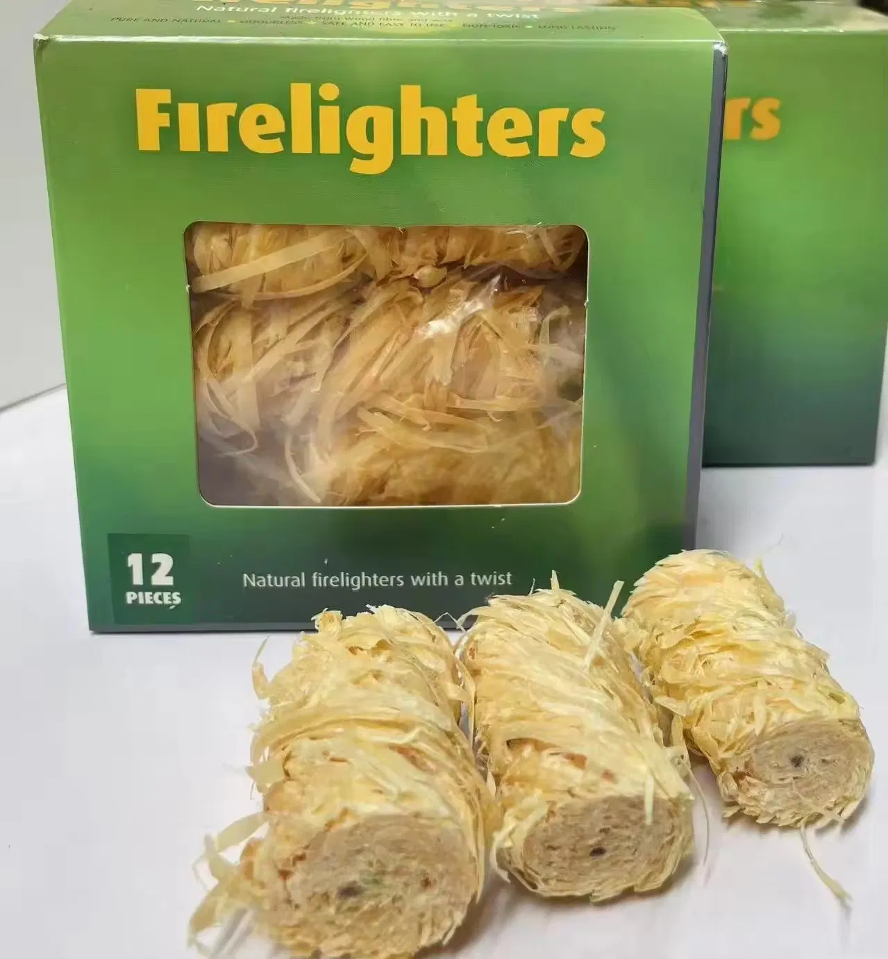 Eco-Friendly Fire Starter for BBQ, Fireplace, and Campfire Use