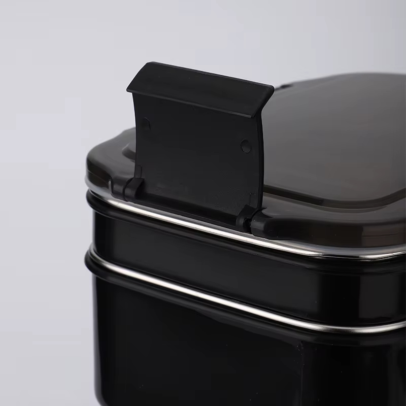 Food Grade Plastic 2 Tier Bento Lunch Box