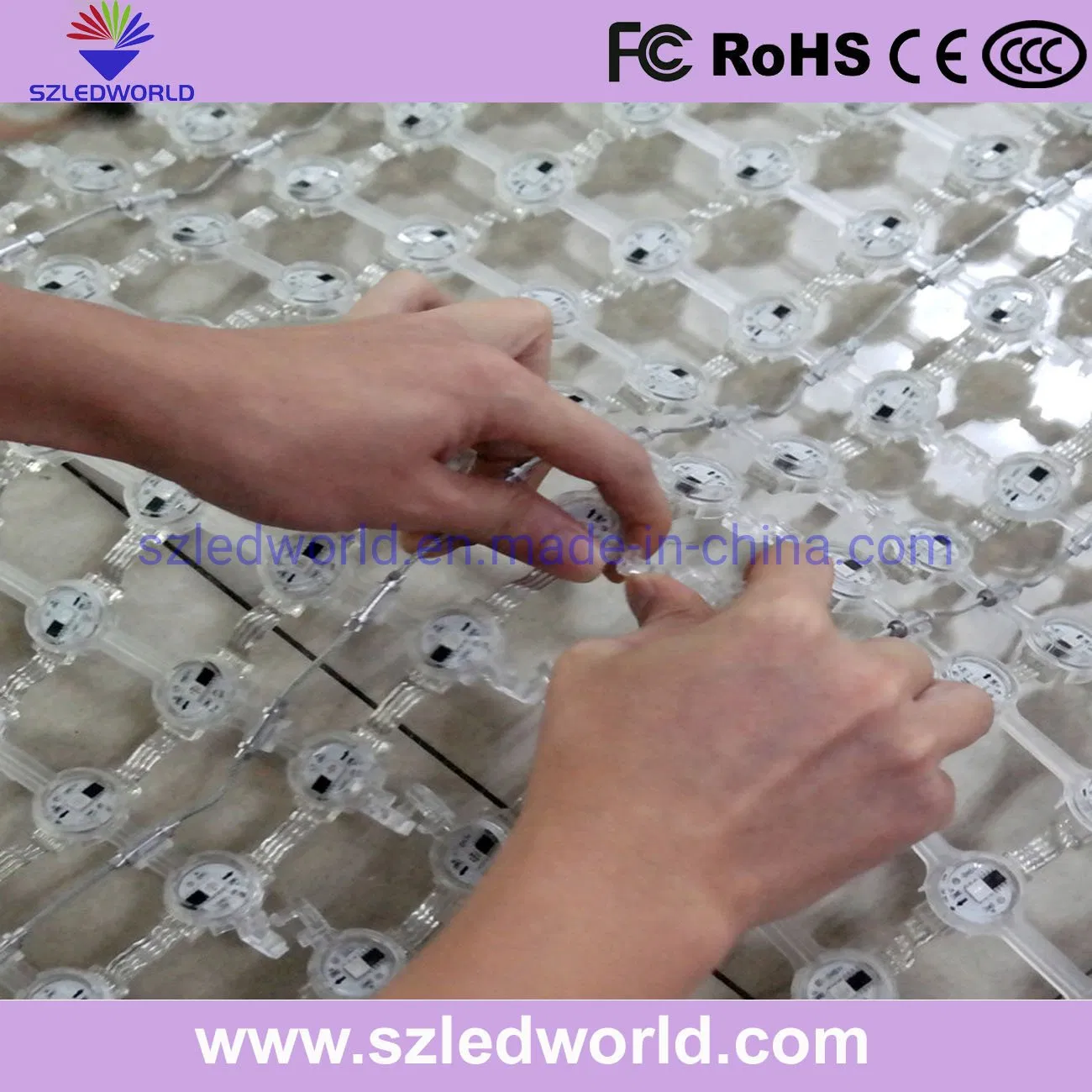 Outdoor Mesh LED Display P37.5 Screen on The Glass for Advertising