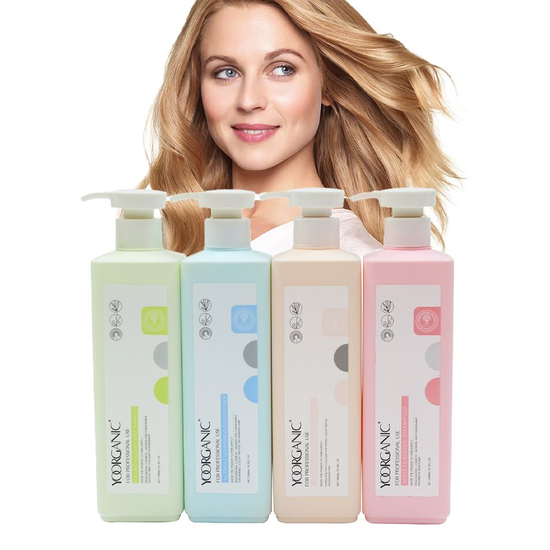 High Quality Wholesale Treatment for Hair Keratin Silicone Free Shampoo and Conditioner Set 500ml