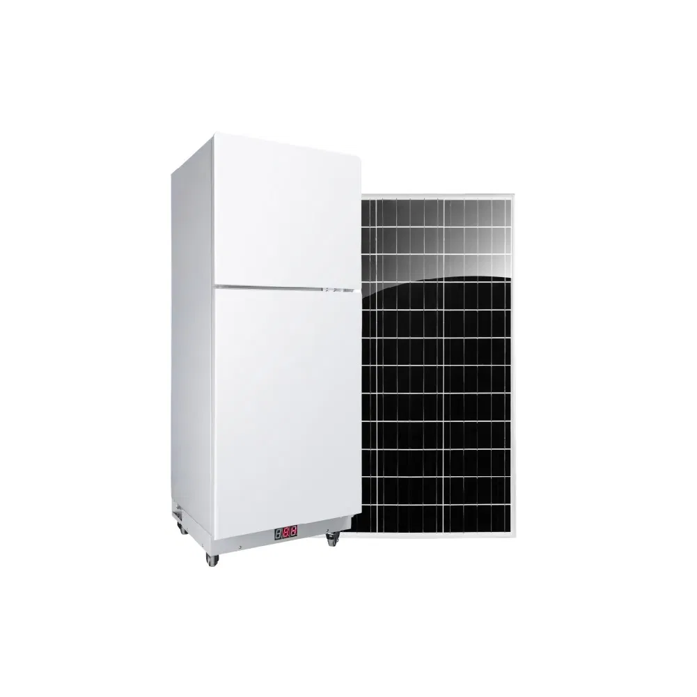 Commercial Mini Refrigeration Equipment Solar Home Compact Fridge Freezer 12V DC Car Double Door Refrigerator
