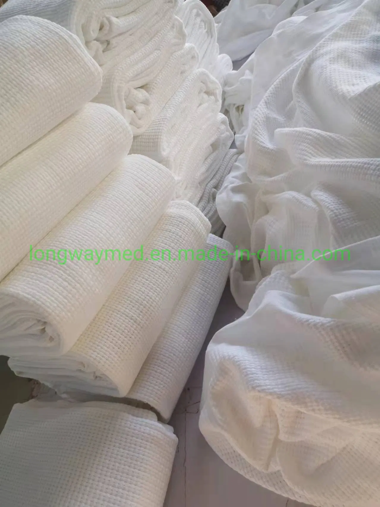 100% Cotton Waffle Weave Thermal Blanket