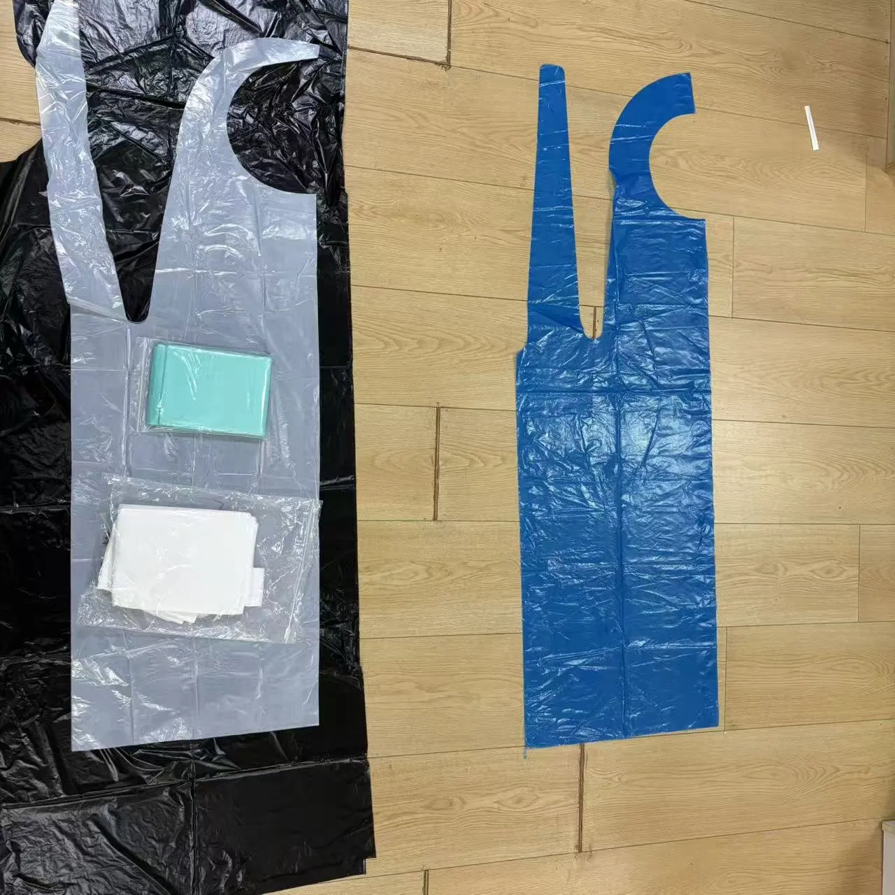 Disposable PE Apron, Individually Packaged and Customized, Waterproof for Catering and Hairdressing