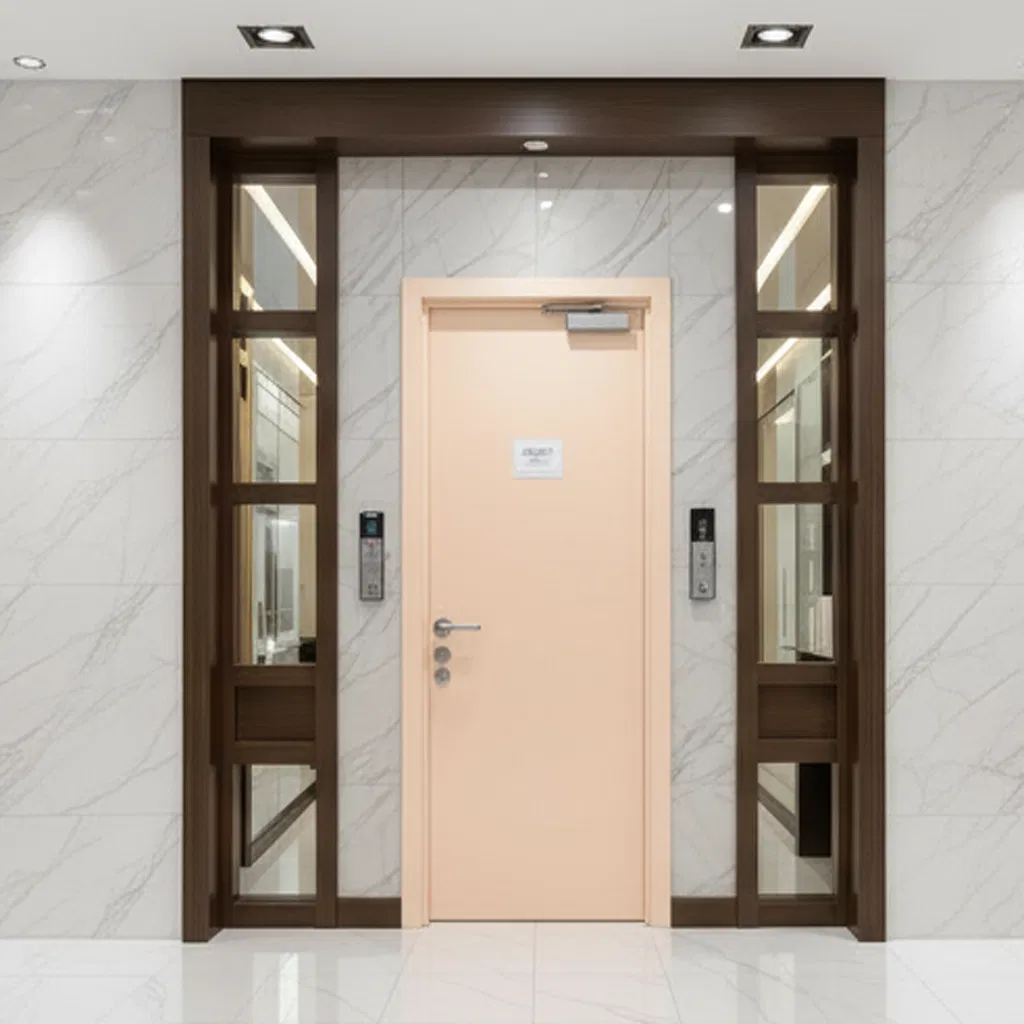 Premium UL Certified Secure Steel Fire Door for Enhanced Safety